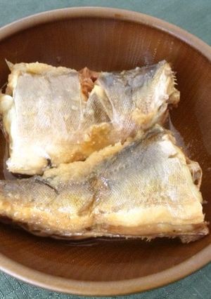 骨まで食べるホッケの味噌煮-レシピのメイン写真