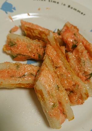 ★ちくわの明太マヨと大葉のチーズ焼き-レシピのメイン写真