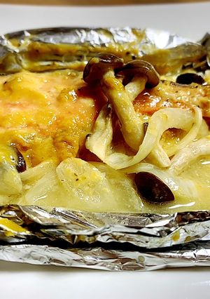 鮭の味噌マヨネーズオーブン焼き-レシピのメイン写真