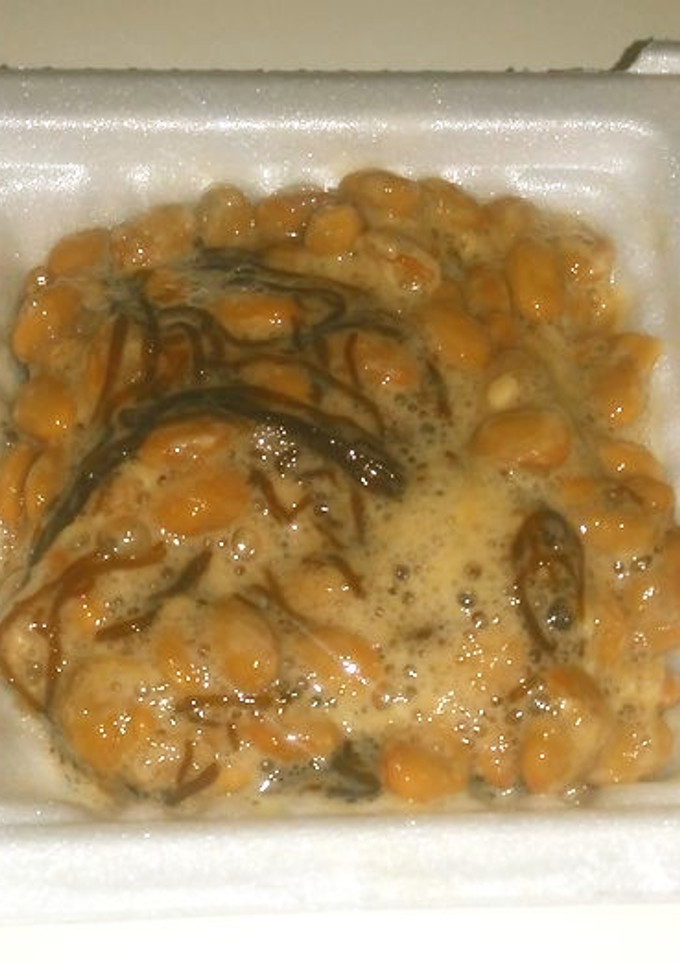 納豆にちょい足し（もずく酢編）-レシピのメイン写真