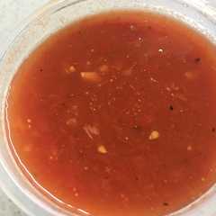 A picture of トマトポン酢.