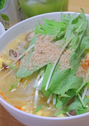 夏に簡単サッパリと塩酸辣湯麺！-レシピのメイン写真