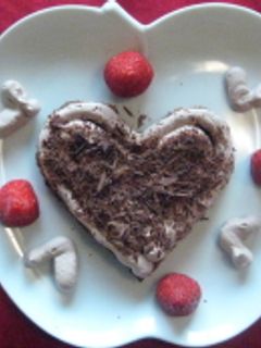 レンジでふわふわチョコレートケーキ-レシピのメイン写真