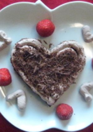 レンジでふわふわチョコレートケーキ-レシピのメイン写真