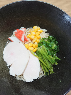 冷やし鶏コーンラーメン-レシピのメイン写真
