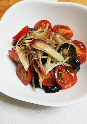レンジでナスとトマトのマリネ-レシピのメイン写真