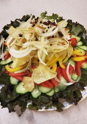 無限野菜！ポテトチップサラダ-レシピのメイン写真