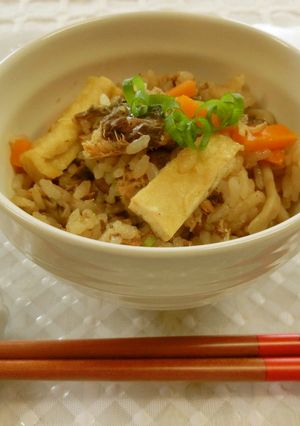さばみそ缶の炊き込みご飯-レシピのメイン写真