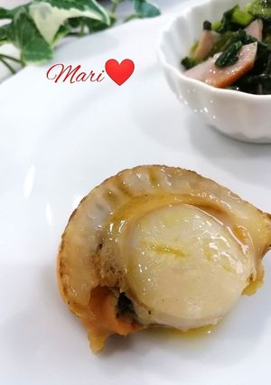 フライパンで☆ホタテのバター醤油焼き-レシピのメイン写真