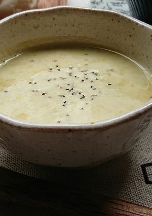簡単！カボチャとだいこんの豆乳ポタージュ-レシピのメイン写真