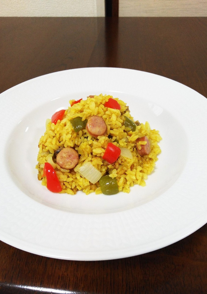 炊飯器で!簡単カレーピラフ-レシピのメイン写真