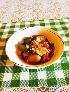 夏野菜のケチャップ煮-レシピのメイン写真