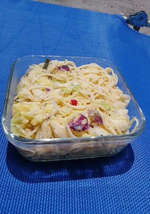 私弁当～その４『キャベツの漬物パスタ』-レシピのメイン写真