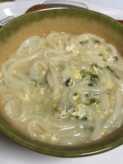 (インスタント味噌汁を利用の)味噌うどん-レシピのメイン写真
