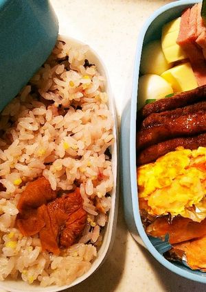 たんぱく質多めのお弁当⑧-レシピのメイン写真