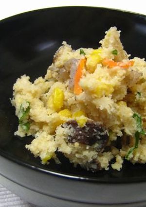 新食感✿粒々コーン入り✿おから-レシピのメイン写真