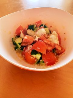 夏野菜のタコマリネ-レシピのメイン写真