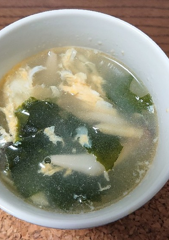 生姜とワカメの中華スープ-レシピのメイン写真