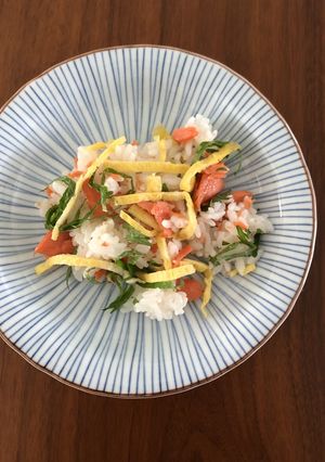 鮭の混ぜ寿司-レシピのメイン写真