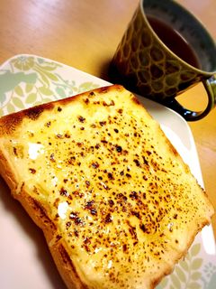 はちみつチーズトースト-レシピのメイン写真