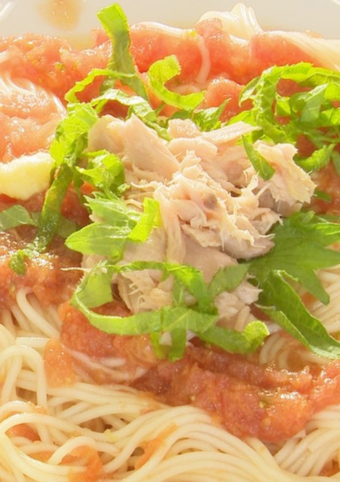 おろしトマトのさっぱりそうめん-レシピのメイン写真