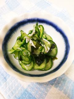 優しい味のきゅうりの酢の物♪-レシピのメイン写真