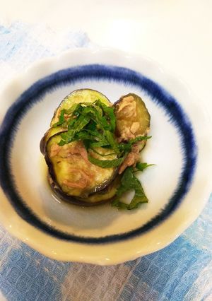 レンジで！なすとツナのめんつゆ和え♪-レシピのメイン写真