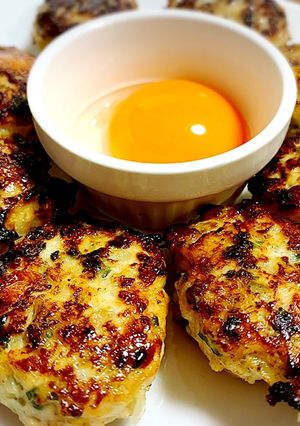 大葉とチーズ入りつくね-レシピのメイン写真