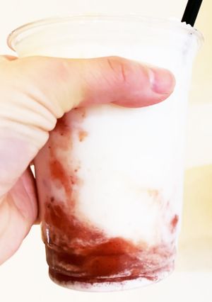 フラペチーノ風飲むヨーグルト-レシピのメイン写真