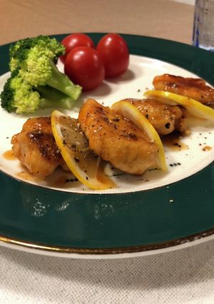 はちみつレモンチキン-レシピのメイン写真