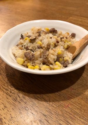 牛肉にんにくチャーハン-レシピのメイン写真