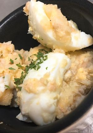 マヨなし！簡単ヘルシーポテトサラダ！-レシピのメイン写真
