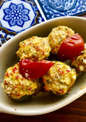 ピーマンの肉詰め〜タルタルソース焼き-レシピのメイン写真