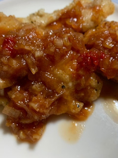 とりのムネ肉玉ねぎソース-レシピのメイン写真