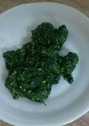 離乳食完了期: ベビーほうれん草胡麻和え-レシピのメイン写真