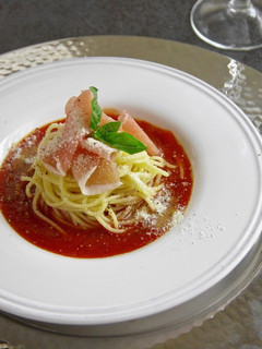 ガスパチョ風冷製パスタ-レシピのメイン写真
