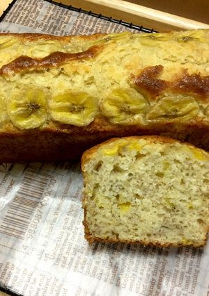 バナナのパウンドケーキ【簡単】-レシピのメイン写真