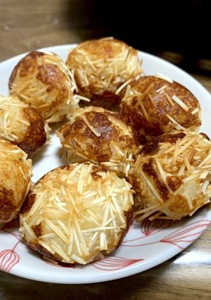 たこ焼き機で簡単じゃがアリゴコロッケ-レシピのメイン写真