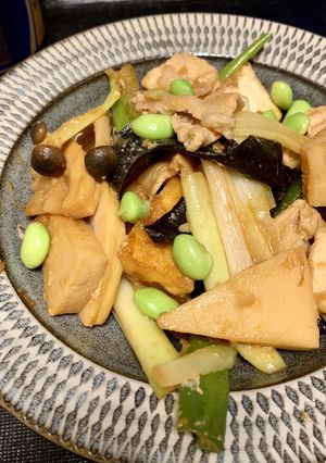 厚揚げと野菜の煮物-レシピのメイン写真