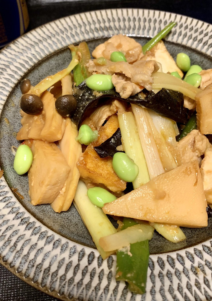 厚揚げと野菜の煮物-レシピのメイン写真