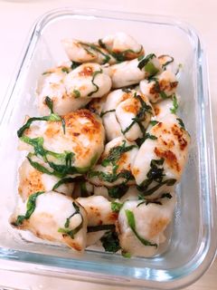 ♡ヘルシー♡鶏のささみと大葉の塩麹焼き♡-レシピのメイン写真