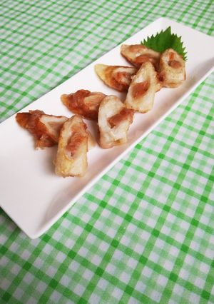 ちくわの梅肉天ぷら♪-レシピのメイン写真