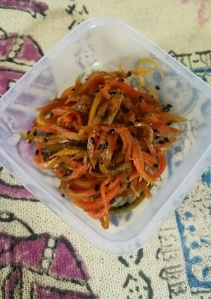 基本のきんぴら作り置き(日持ち食品)-レシピのメイン写真