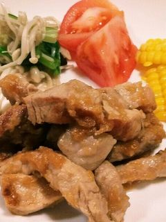 豚ロースのさっぱりシャリアピンソース-レシピのメイン写真