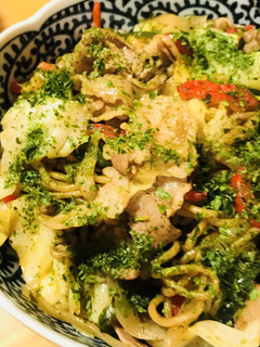 野菜盛り盛り●豚薄切り肉の蒸し焼きそば-レシピのメイン写真