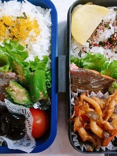 ☆高校生娘と私のお弁当☆72-レシピのメイン写真