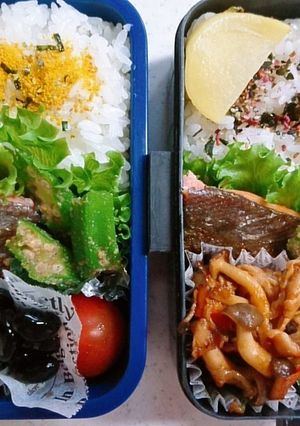 ☆高校生娘と私のお弁当☆72-レシピのメイン写真