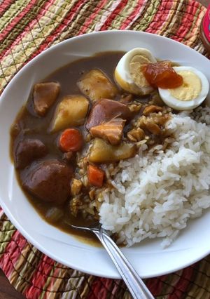 いつものカレーライスに*マンゴーチャツネ-レシピのメイン写真
