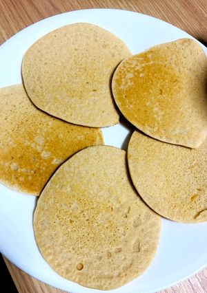 米粉のきな粉パンケーキ 卵なし-レシピのメイン写真