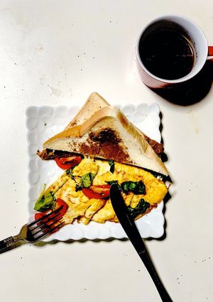 簡単！シンプル・オムレツ♪-レシピのメイン写真